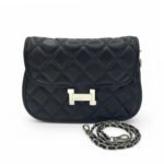 Black handbag