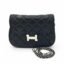 Black handbag