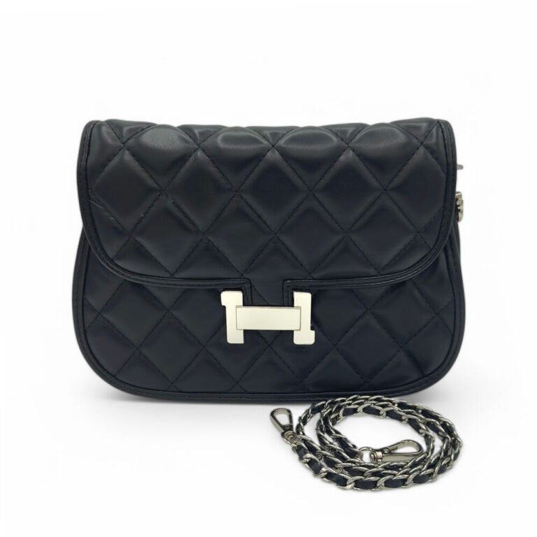 Black handbag