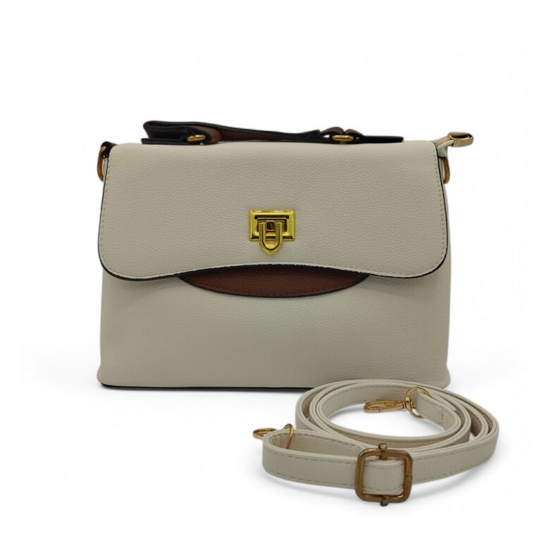 White handbag