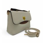 White handbag