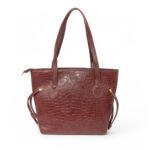 Maroon Tote Bag