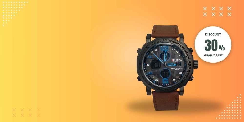 a close up of a watch