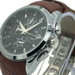 Tissot watch black silver