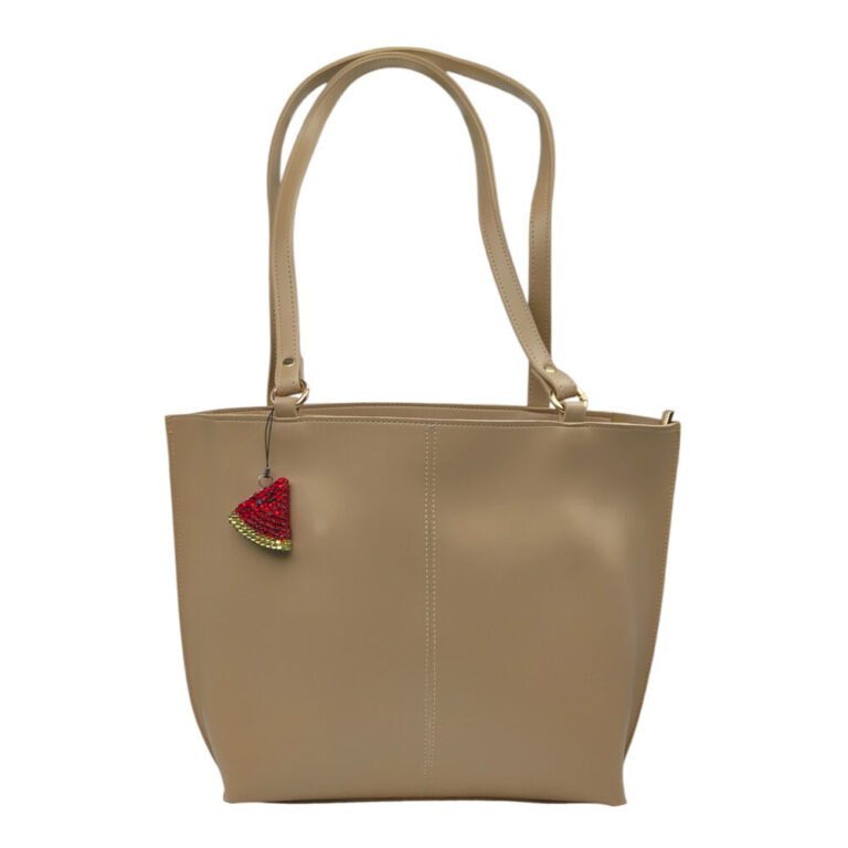 Beige Tote Bag