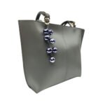 Gray Tote Bag