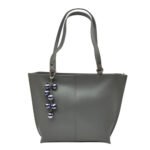 Gray Tote Bag