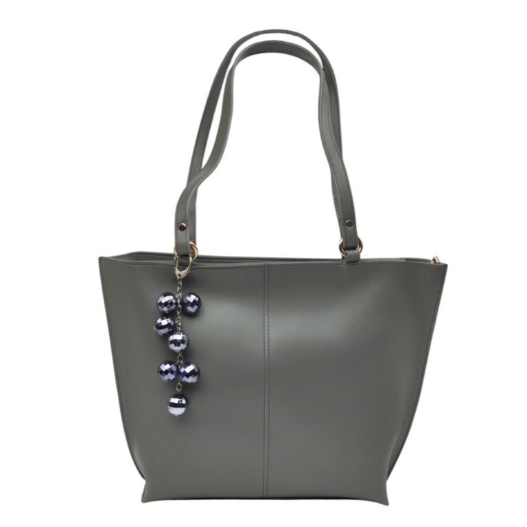 Gray Tote Bag