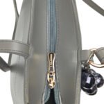 Gray Tote Bag